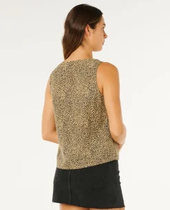 Animal Instincts Tie Front Top