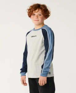 Archive Panel Long Sleeve Tee - Kids