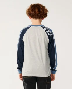 Archive Panel Long Sleeve Tee - Kids