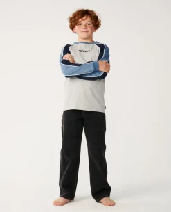 Archive Panel Long Sleeve Tee - Kids
