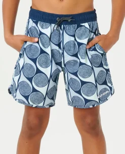 Artist of the Search Primary Volley Boardshort - Kids