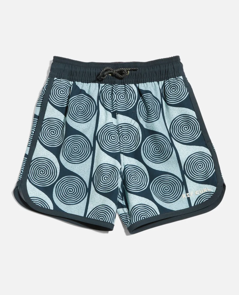 Artist of the Search Primary Volley Boardshort - Kids