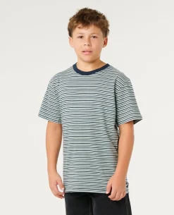 Artist of the Search Schuyler Stripe Tee- Kids