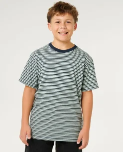 Artist of the Search Schuyler Stripe Tee- Kids