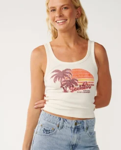 Beach Days Fitted Tank