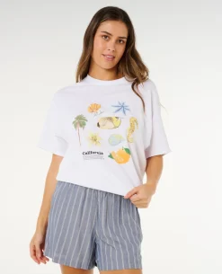 Beach Days Pinstripe Short