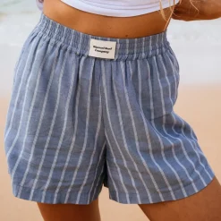 Beach Days Pinstripe Short