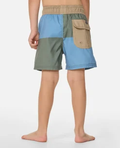 Block Volley Boardshort - Kids