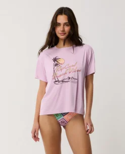 Bossa Nova Short Sleeve Surflite Rash Vest