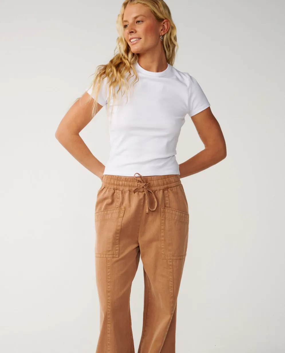Bossa Nova Twill Wide Leg Pant