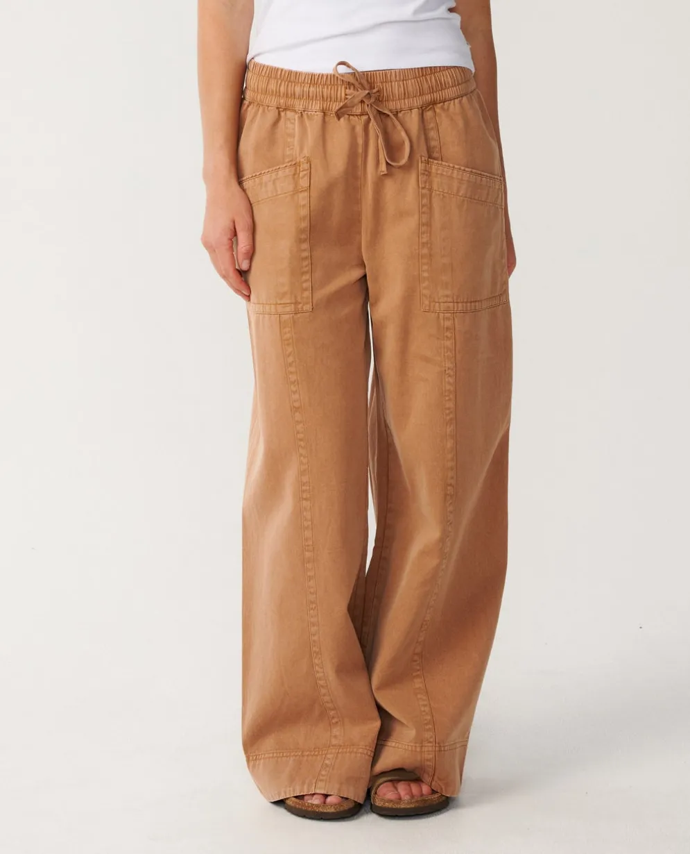 Bossa Nova Twill Wide Leg Pant