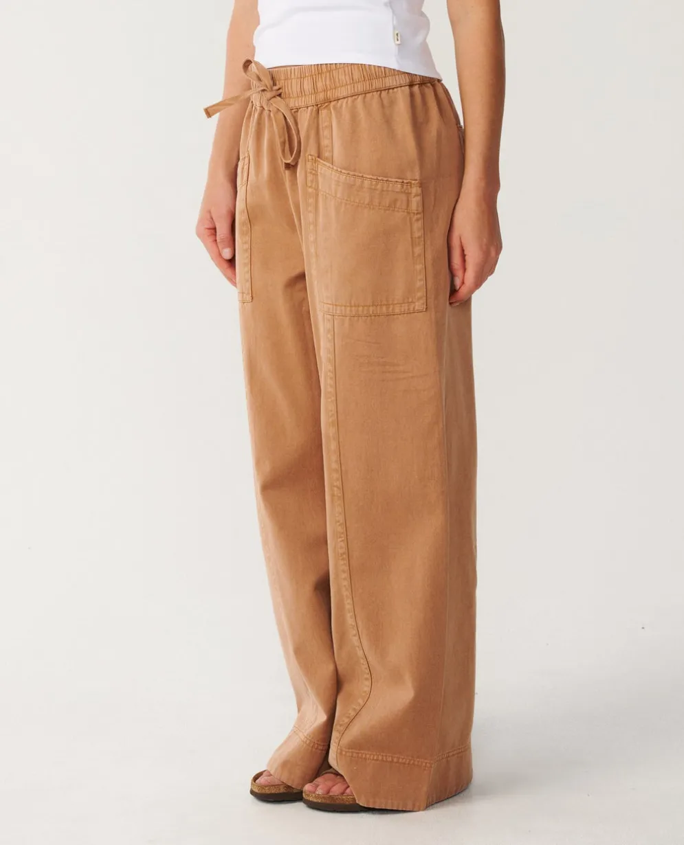 Bossa Nova Twill Wide Leg Pant