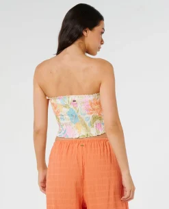 Catalina Island Shirred Top