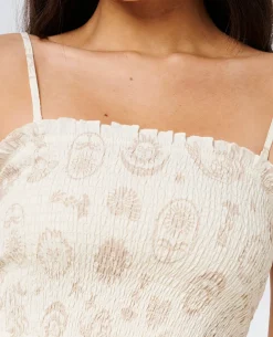 Catalina Island Shirred Top