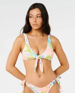 Catalina Island Tie Front Crop