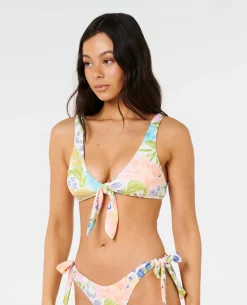 Catalina Island Tie Front Crop