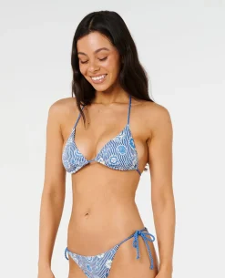 Catalina Waves Sliding Triangle Bikini Top
