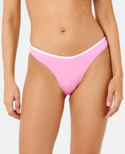 Classic Surf High Cut Skimpy Coverage Bikini Bottom
