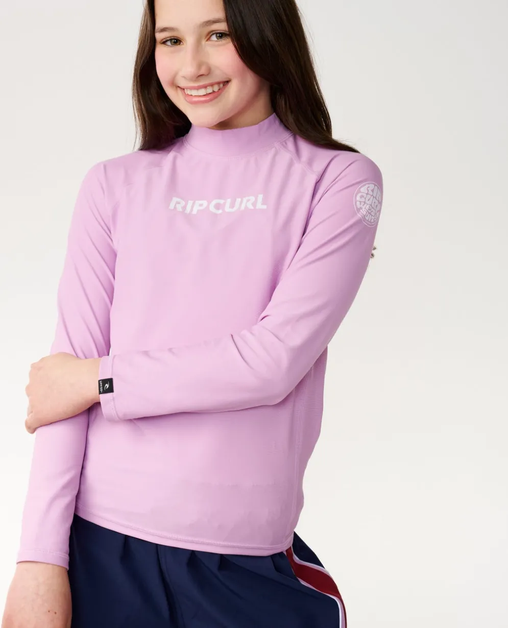 Classic Surf Long Sleeve Rash Vest - Kids