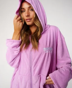 Classic Surf Zip Thru Hooded Towel