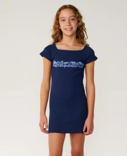 Costa Del Sol Rib Dress - Kids