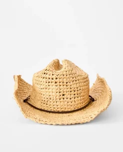 Crushable Straw Cowgirl Hat