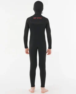 Dawn Patrol 5/4 Chest Zip Hooded Fullsuit Wetsuit
