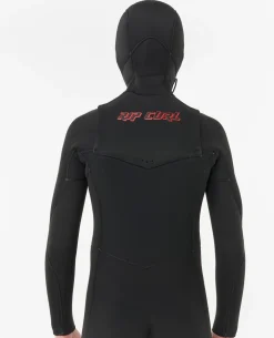 Dawn Patrol 5/4 Chest Zip Hooded Fullsuit Wetsuit