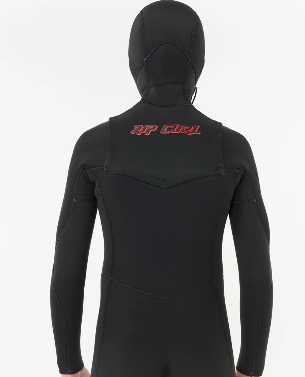 Dawn Patrol 5/4 Chest Zip Hooded Fullsuit Wetsuit