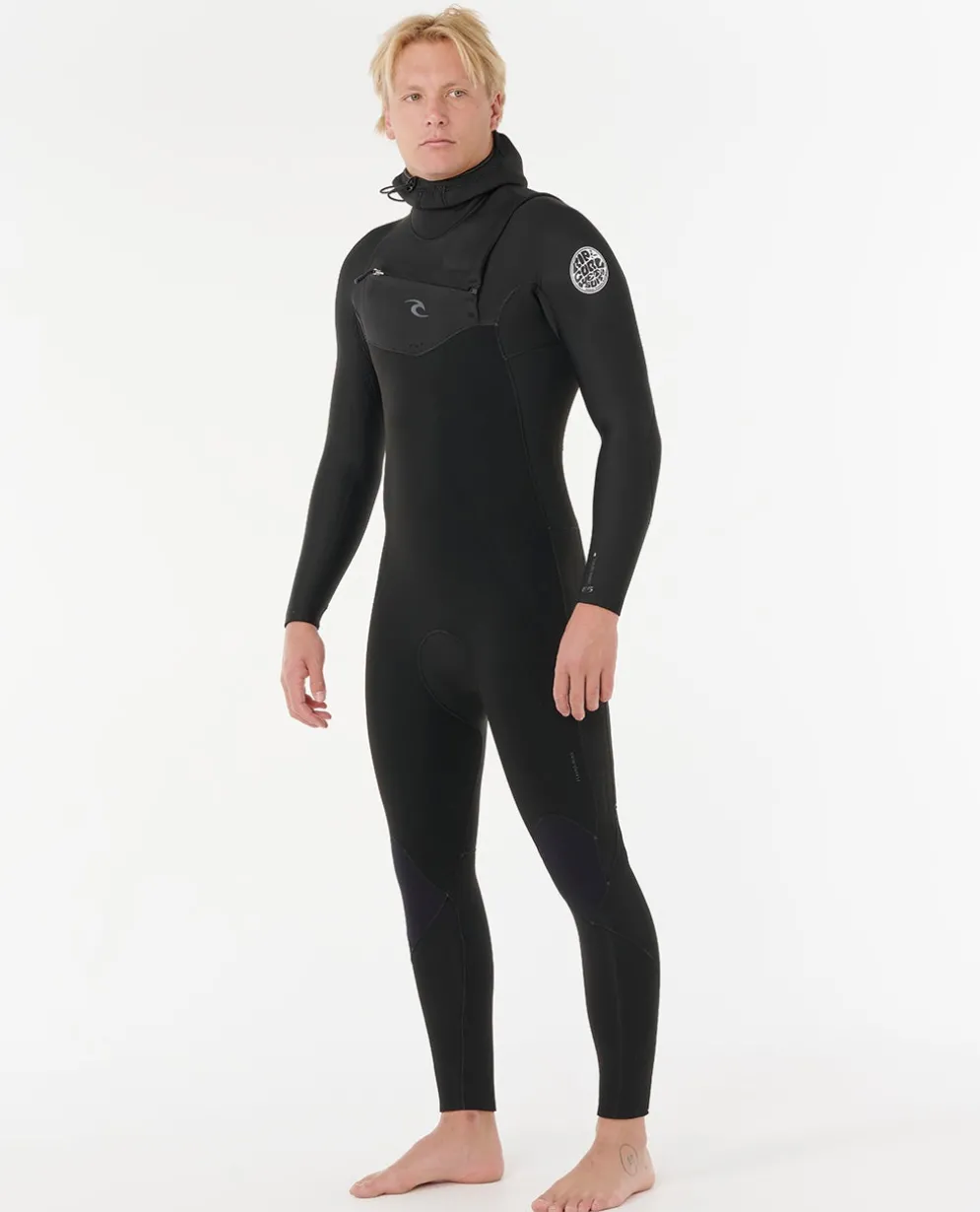 Dawn Patrol 5/4 Chest Zip with Hood Fullsuit Wetsuit
