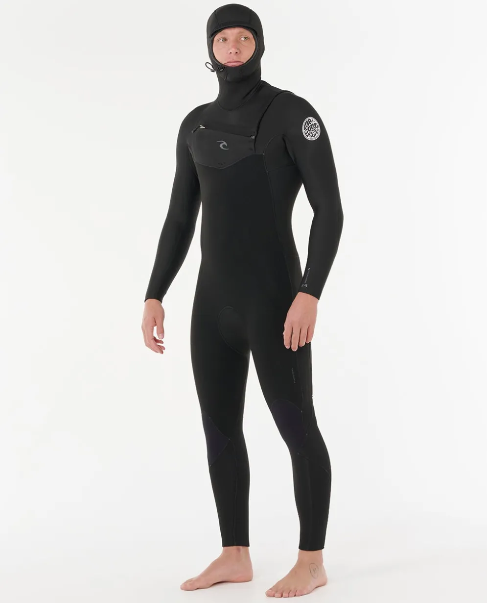 Dawn Patrol 5/4 Chest Zip with Hood Fullsuit Wetsuit