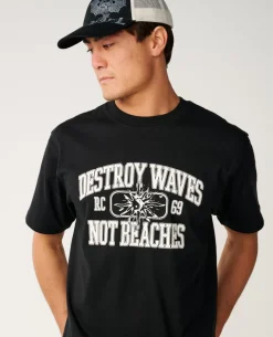 Disorder Destroy Waves Loose Tee