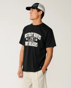 Disorder Destroy Waves Loose Tee
