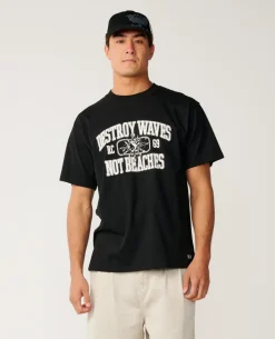 Disorder Destroy Waves Loose Tee