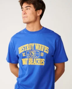 Disorder Destroy Waves Loose Tee