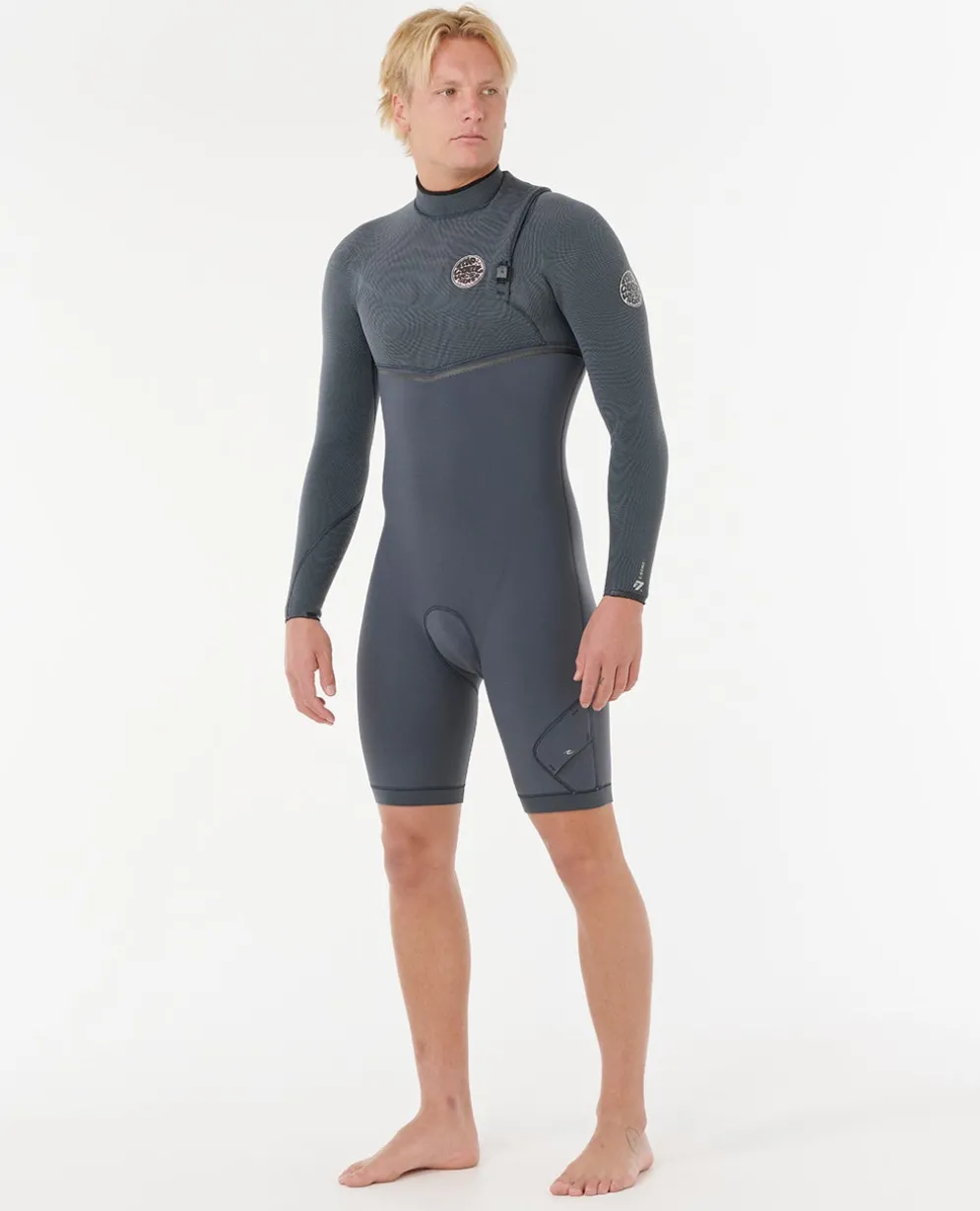 E-Bomb 2/2mm Long Sleeve Zip Free Springsuit