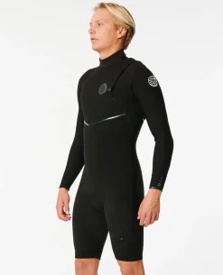 E-Bomb 2mm Zip Free Long Sleeve Short Leg Springsuit