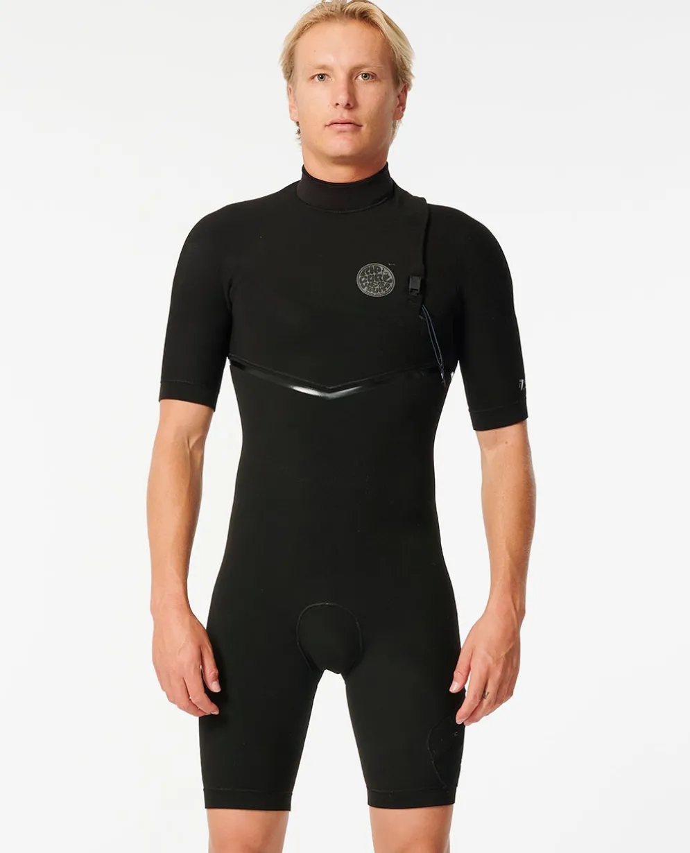 E-Bomb 2mm Zip Free Short Sleeve Springsuit