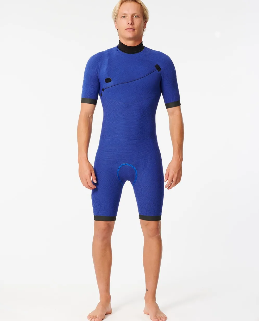 E-Bomb 2mm Zip Free Short Sleeve Springsuit