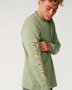 Fade Out Icon Long Sleeve Tee