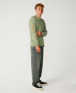 Fade Out Icon Long Sleeve Tee