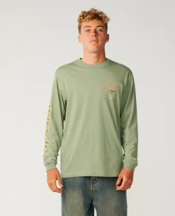 Fade Out Icon Long Sleeve Tee