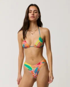 Farm Rio Bliss Hi Leg Cheeky Coverage Bikini Bottom