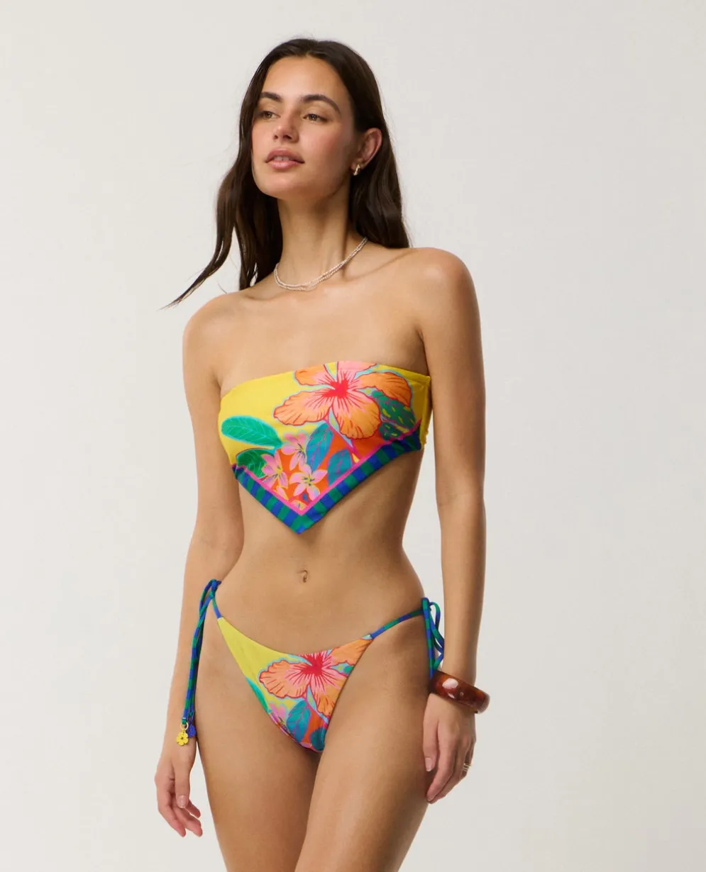 Farm Rio Bliss Scarf Bandeau Top
