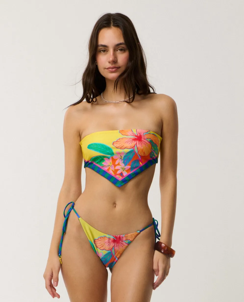 Farm Rio Bliss Scarf Bandeau Top