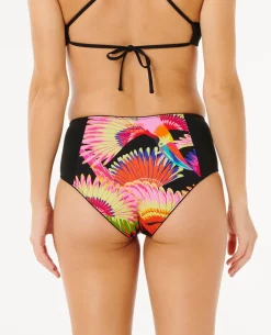 Farm Rio Mirage High Waist Good Coverage Bikini Bottom