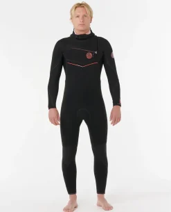 F-Bomb Fusion 5/4 Chest Zip With Hood Fullsuit Wetsuit