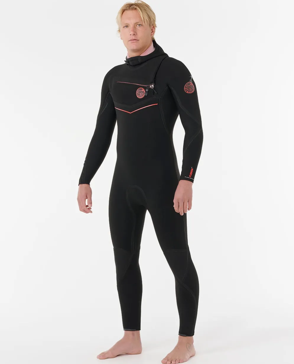 F-Bomb Fusion 5/4 Chest Zip With Hood Fullsuit Wetsuit