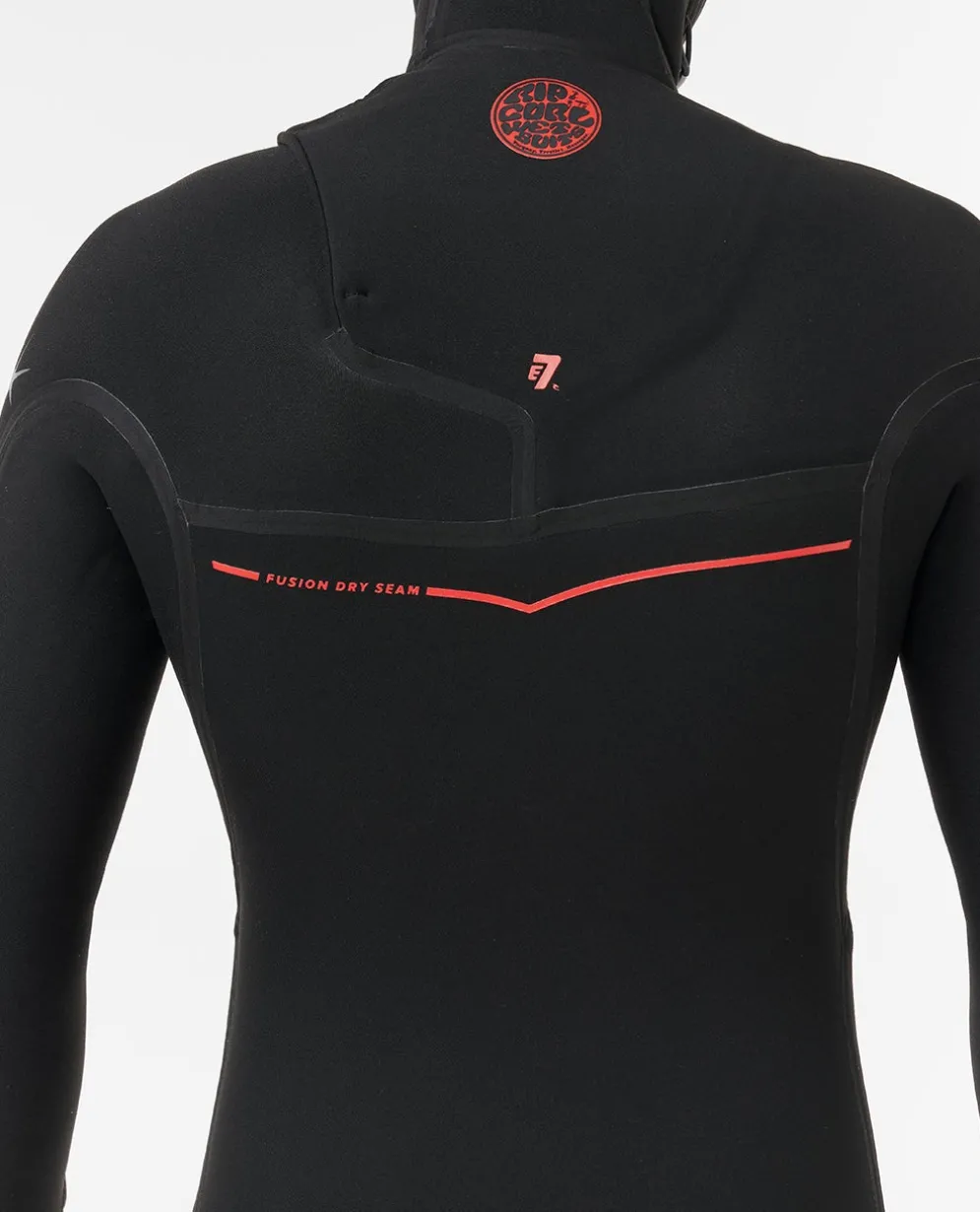 F-Bomb Fusion 4/3 Chest Zip With Hood Fullsuit Wetsuit
