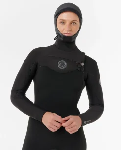Flashbomb 5/4 BG hooded Chest Zip Fullsuit Wetsuit